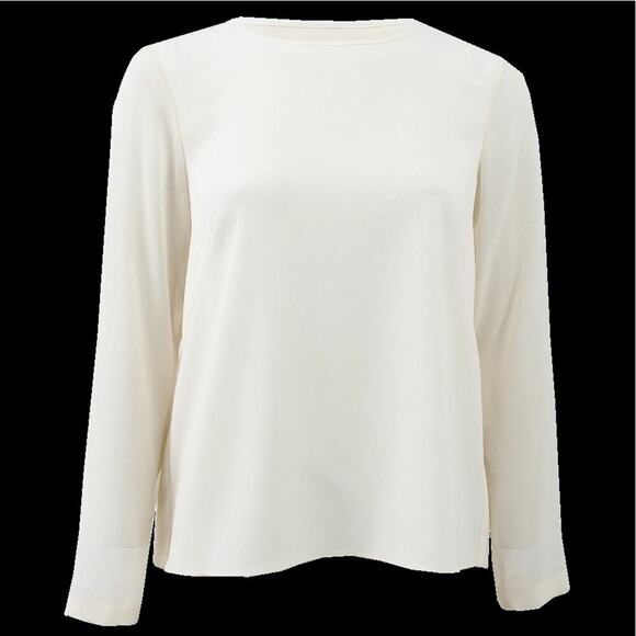 NEW Rag & bone Ivory open sheer Harper blouse SZ MED - Picture 6 of 6